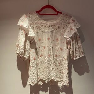 Loveshackfancy floral top